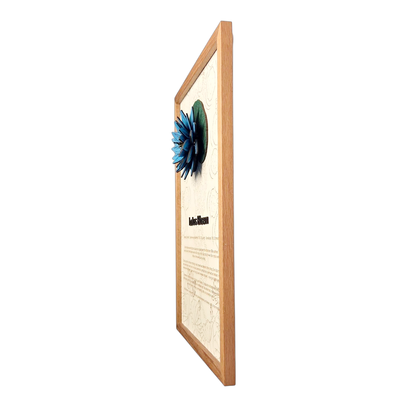 Lotusbloem poster