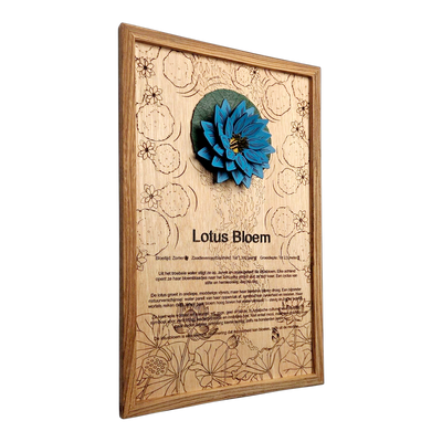 Lotusbloem poster